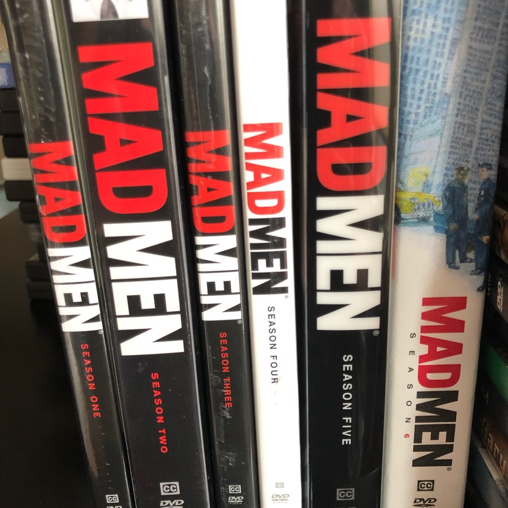 Mad Men Series 1 2 3 4 5 6 on DVD. EUC